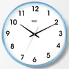 Wall Clocks LED Clock Large Bedroom Blue Living Room Office Watch Mechanism Silent Calendar Bathroom Montre Murale Decor SC404