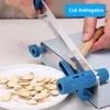 Бытовая эксплуатация Slicer колбас сушеный мясной сыр нарезка машина многофункциональная толщина резак