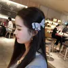 新しいファッションの絶妙なラインストーン二重層蝶スプリングクリップヘッドドレスの気質女性のヘアピンのヘアアクセサリー