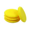 New Car Foam Sponge 12Pcs Foam Sponge Wax Applicator Cleaning Detailing Pads Car Waxing Polish Car Home Care Cleaning Yellow 10cm