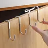 Hooks Rails Dubbel S-formad skåp Dörrkrok Dörrback Kök sovrum Multifunktion Räcke S Hanger CLASP Hängare Hanging Storage