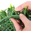 Fleurs d￩coratives couronnes artificiel pourpre simulation plante lavande suspendue topiary balle artische d￩cor mural fleur en plastique 30cm