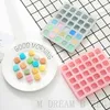 26 Brev Chokladmögel Silikon Ice Cube Maker Handwork DIY Baking Moulds Cake Dekoration Bakeware Köksredskap