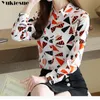 long sleeve women shirts plus size white blouse print women blouse shirt fashion womens blouses and tops office blouse plus size 210519