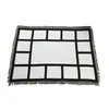 NewsuDimation filt vita tomsaker för sublimering matta kvadrat filtar för sublimering av theramal överföring utskrift rug ewe6093