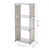 5-hylla bokhylla Boka hyllor 4-hylla bokhylla Förvaringsfack Böcker Display Shelving Unit Arrangör 5-Shelf Storage Shelves Rack 210705