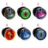 Andere POHOUR 2 Stück/Lot Dragon Eye Edelstahl Cheater Faux Fake Ear Plugs Flesh Tunnel Gauges Tapers Bahre Ohrring