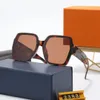 Designer Sonnenbrille für Frauen Shades Classic Vintage Square großer Rahmen 2022 Männer Sonnenbrillen Weibliche Radfahren top -Qualität Brillen Lunettes de Soleil