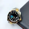 Mens automatisch mechanisch keramiek horloges 41 mm vol roestvrijstalen zwem polshorloges saffier Luminous Watch Business Casual Montre de Luxe