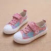 2019spring crianças sapatos de lona toddler meninos meninas lona sneakers crianças sapatos de lona meninas flats deslizamento em sapatos casuais g1025