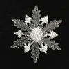 12pcs a lot Acrylic Snowflake for Christmas el Mall Charm Ornaments Pendant Wedding Window Decoration