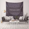 Tapestries Yaapeet 1pc Polyester Bohemia Wall Tapestry Dining-room Pretty Letter Pattern Hanging High-quality Vintage Decor