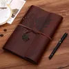 NEW165 * 235mm Viaggiatori Vintage Quaderni PU Pelle Vuoto Kraft Diario Notebook Diario Sketchbook Cancelleria Scuola Forniture per ufficio RRE11417