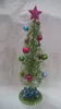 3ピースかわいいミニツリークリスマスデスクトップシンプルなノルディッククリスマスの装飾品シーンのレイアウト