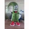 Trajes de mascote de planta verde de alta qualidade Halloween Fancy Fanche Party Cartoon Carreno Carnaval Xmas Páscoa Páscoa Aniversário Fantas