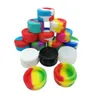 Boîtes rondes en silicone de 5 ml, bouteilles de pots, conteneurs de baignoire, outils, plates-formes d'huile, nappes pour accessoires de fumage, boîte de rangement HH212665280929