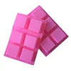 Silicone Brownie Squares Mold Cake Baking Mold 32 * 24.5 * 3cm Stampi Strumenti per torte