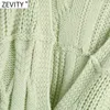 Kobiety Moda V Neck Patchwork Cardigan Knitting sweter Kobiet Chic Długi Rękaw Diament Przyciski Diamentowe Dorywczo Outwear Topy S566 210416