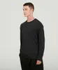 lu-30 Fitness Sports long-sleeved T-shirt autumn new high elastic quick-drying round neck