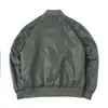 Varsity hip hop streetwear militares para homens casaco jaqueta jaqueta bombardeiro americano faculdade liso preto barato à prova de água x0621