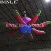 Customized&3mD LED lighting inflatable flower giant hanging blossom air balloon decoration sport for advertising