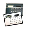 Calculatrices d'énergie solaire ultra minces portables à 8 chiffres Mini calculatrice de conception de carte de crédit pour l'école de commerce