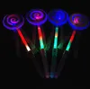 Outdoor Games Lighting up flashing Lollipop wand LED glow stick Funny Halloween Christmas Hen Club Party Fa'vors kid girl fancy dress prop