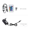 Bandes WIFI LED bande lumineuse SMD RGB RGBW RGBWW 5M bande de contrôle sans fil ruban décoration de noël 12V Kit adaptateur secteur