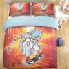 2/3 stks Boxer Skateboard Boy Spaceman Large Print 3D Patroon Dekbedovertrek Kussensloop Queen King Size Beddengoed Set Geen laken