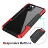 Coque de téléphone hybride transparente antichoc pour iPhone XS XR 11 12 13 Pro Max Samsung S21 Ultra A02S A10S A21S A32 A42 A52 A72 Moto G Power Stylus Play 2021