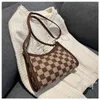 Evening Bags 2021 Chessboard Grid Women's Bag Mobile Phone Female Underarm Handbag Fashion Large Capacity Crossbody