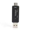 3 in 1 OTG Bellek Kartı Okuyucular USB 3.0 Yüksek Hızlı Hanehalkı Bilgisayar Aksesuarları TF / Mirco SD Tip-C Adaptörü
