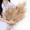 装飾的な花の花輪の造花のゴールドのプラスチック植物ユーカリの葉の花束の結婚式の装飾家の装飾偽の工芸品アラン