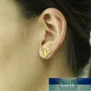Nuovi arrivi Squisiti orecchini stereoscopici con motivo a V per donna Uomo Orecchini in acciaio al titanio di alta qualità Gioielli penetranti Prezzo di fabbrica design esperto Qualità
