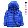 2-13 Years Children Girls Jacket Outerwear Boy And Girl Hood Down Teenage Coat Winter Kids Jacket Spring Fall Toddler 1476 Y2