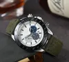 Top Luxury Montre De Luxe VJ кварцевые часы Мужчины Большая лупа 42 мм Нержавеющая сталь Президент Мужские часы Мужские наручные часы 0010233