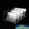 Andere deurhardware 25 stks Prijs Tag Label Stand 20x40mm Winkel Teller Top Mini Clear Plastic Desk Sign Display Decoraties