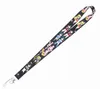 Piccole portachiavi da cartone animato da 10 pezzi di cartone animato Girls Girls Love Lanyard Neck Key Strap per le chiavi del telefono Badge Card Badge Mobile Lanyards5964319