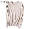 Yellow Cashmere Sweater for Women Female Pink Wool Winter Woman Knitting Pullovers Knitted Jumper