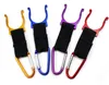 Dryckeshandtag 1000 st Låsning Carabiner Clip Vattenflaska Spännehållare Camping Snap Hook av Slumpmässig Färg Sn6255