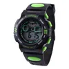 Zegarek na rękę Blue Camouflage Kids Zegarki LED Kolorowe Flash Digital Watch dla Clock Boys Girls Date Tydzień Kreatywne dzieci