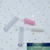 Bouteilles d'emballage Tube de brillant à lèvres transparent vide de 3 ML, élégant récipient de liquide en plastique givré, brillant à lèvres rond bricolage