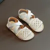 Sandaler Barn Flickor Skor För Flicka Pojke 2022 Casual Fashion Gladiator Active Kid Baby Toddler Läder