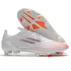 Chaussures de football de qualité supérieure X SPEEDFLOW.1 FG Crampons Baskets en cuir Bottes de football Rouge Blanc Or Bleu marine Placage Semelle botas de futbol