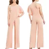 Dames Jumpsuits Rompertjes 2021 Mode Trend Dames Dames Clubwear Summer Playsuit Bodycon Party Jumpsuit Ruffles Solid Long Broek