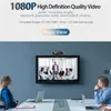 HD-Webcams 1080P mit mehrschichtigem Plastiklinsenmikrofon USB2.0 für Konferenzen, Online-Bildung, Videoanrufe, Arbeit