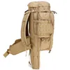 60L Camping en plein air Sac à dos Mâle Militaire Tactique Étanche Hommes Chasse Randonnée Trekking Sac Sport En Plein Air Sac À Dos XA991WA Y0721