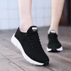 Top Fashion 2021 For Men Women Sport Running Shoes High Quality Solid Color Breathable Outdoor Runners Pink Knit Tennis Sneakers SIZE 35-44 WY30-928