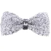 Noeuds papillon Hommes De Luxe Diamant Cristal Gem Noeuds Papillon De Mode De Mariage Banquet Fête Club Fête Époux Super Cool Shinning Accessoires Donn22