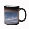 Mugs Evil Heat Sensitive Coffee Mug Ceramic Magic Color Changing Tea Cup Gift For Friends